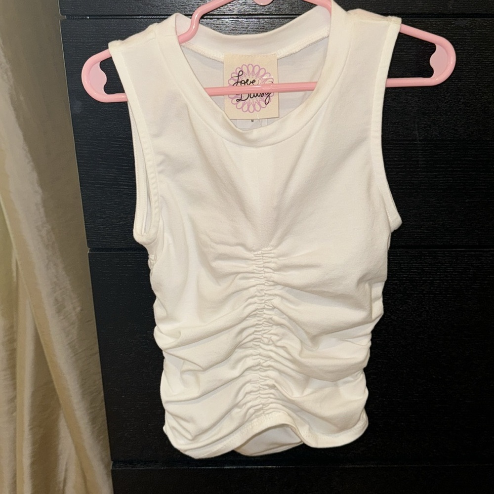 Girls ruched top from Lester’s